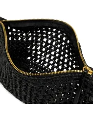 Gianni Chiarini Pochette uncinetto Nefeli Nero