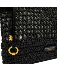 Gianni Chiarini Pochette uncinetto Nefeli Nero