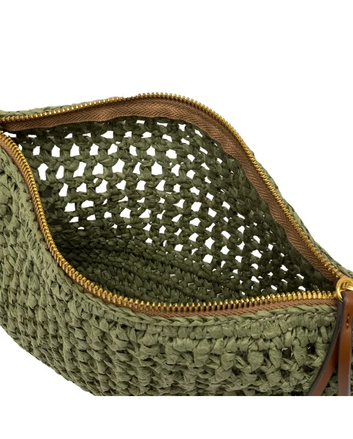 Gianni Chiarini Pochette uncinetto Nefeli Verde