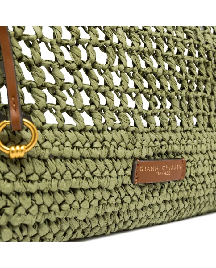 Gianni Chiarini Pochette uncinetto Nefeli Verde