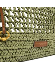 Gianni Chiarini Pochette uncinetto Nefeli Verde