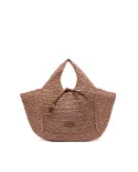 Gianni Chiarini Borsa rafia crochet Nefeli Rosa