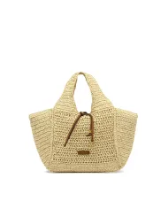 Gianni Chiarini Borsa rafia crochet Nefeli Beige