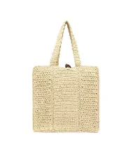 Gianni Chiarini Borsa rafia crochet Nefeli Beige
