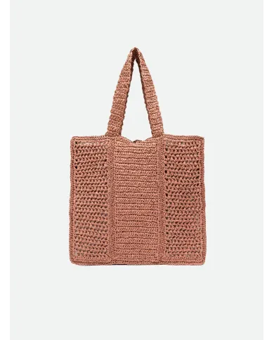 Gianni Chiarini Borsa rafia crochet Nefeli Rosa