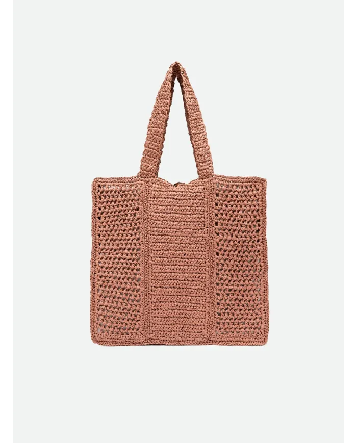 Gianni Chiarini Borsa rafia crochet Nefeli Rosa