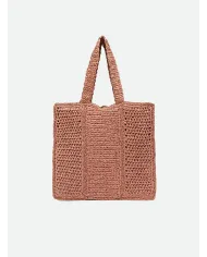 Gianni Chiarini Borsa rafia crochet Nefeli Rosa