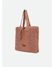 Gianni Chiarini Borsa rafia crochet Nefeli Rosa