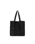 Gianni Chiarini Borsa rafia crochet Nefeli Nero