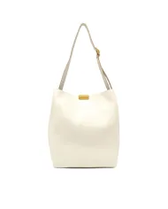 Gianni Chiarini Borsa a Spalla grande Jo in Pelle Martellata Avorio