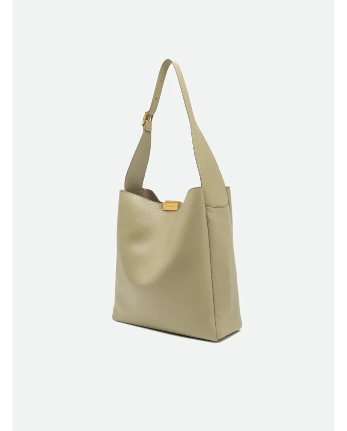 Gianni Chiarini Borsa a Spalla grande Jo in Pelle Martellata Verde