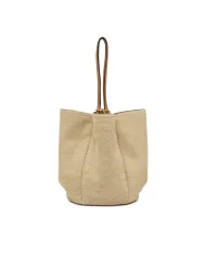 Gianni Chiarini Borsa Secchiello Gianni Chiarini Lily in in paglia e pelle Beige/Cuoio