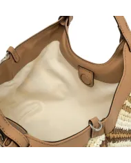 Gianni Chiarini Borsa in paglia Dua Cuoio/Multicolor