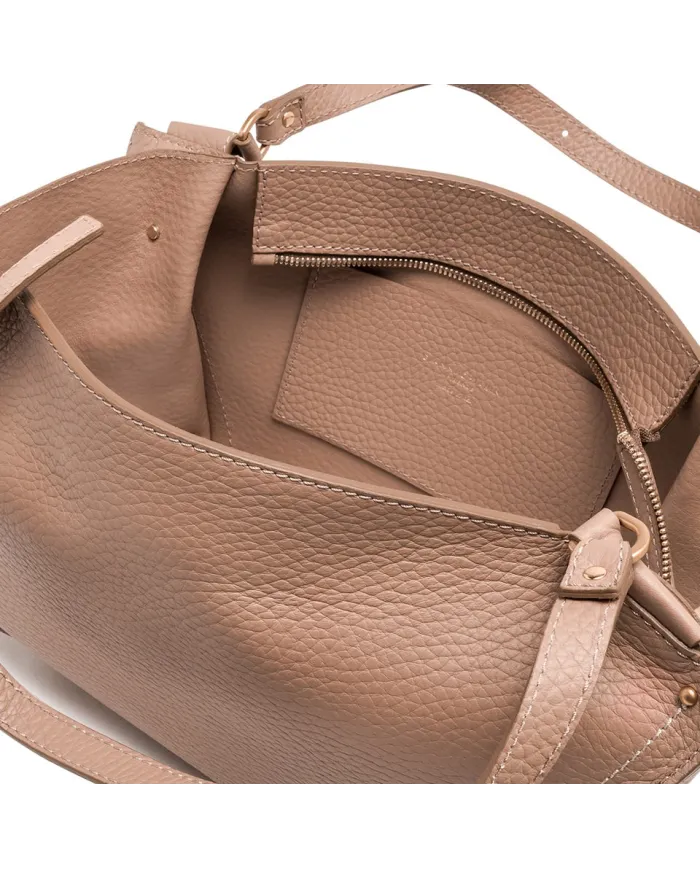 Gianni Chiarini Borsa Bloom in Pelle Made in Italy Beige