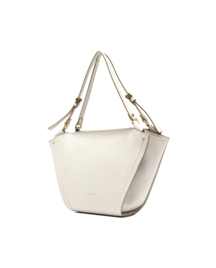 Gianni Chiarini Borsa Bloom in Pelle Made in Italy Sabbia