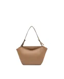 Gianni Chiarini Borsa Bloom grande in Pelle Made in Italy Beige
