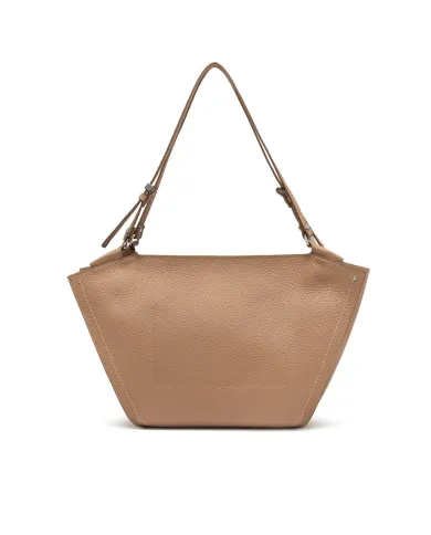 Gianni Chiarini Borsa Bloom grande in Pelle Made in Italy Beige