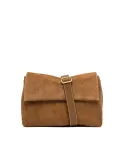 Gianni Chiarini Borsa Three in Pelle Scamosciata Cuoio