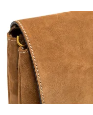 Gianni Chiarini Borsa Three in Pelle Scamosciata Cuoio