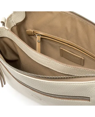 Gianni Chiarini Borsa Three in Pelle Avorio