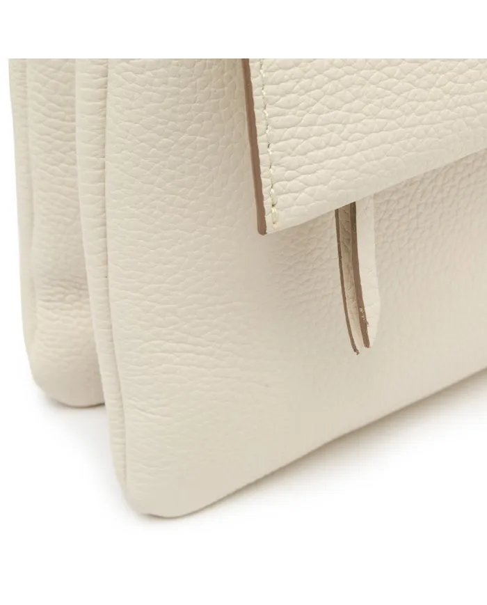 Gianni Chiarini Borsa Three in Pelle Avorio