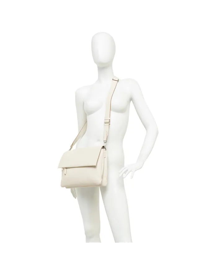 Gianni Chiarini Borsa Three in Pelle Avorio