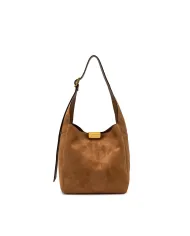Gianni Chiarini Borsa a Spalla Jo in Suede - pelle scamosciata Cuoio