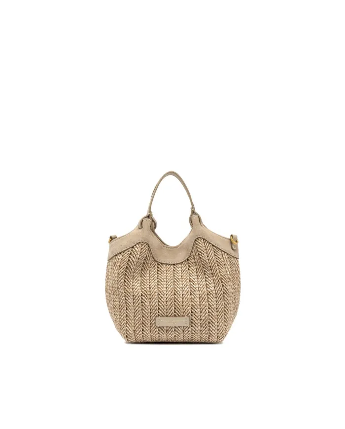 Gianni Chiarini Borsa piccola in paglia Dua Sabbia