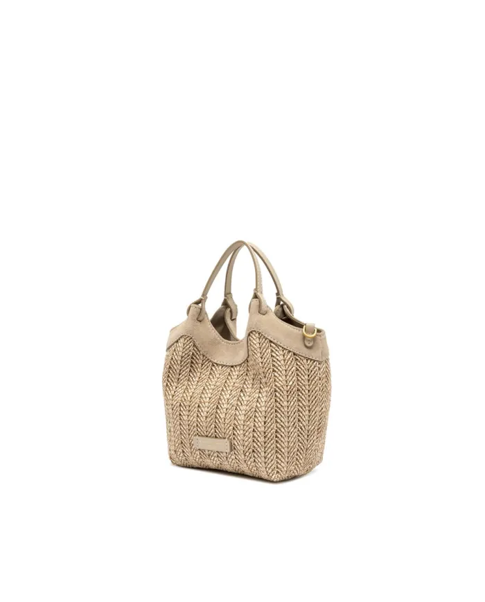 Gianni Chiarini Borsa piccola in paglia Dua Sabbia