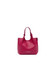 Gianni Chiarini Borsa Dua Mini in Pelle Made in Italy Fucsia