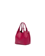Gianni Chiarini Borsa Dua Mini in Pelle Made in Italy Fucsia