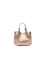 Gianni Chiarini Borsa Dua Mini in Pelle Made in Italy Platino