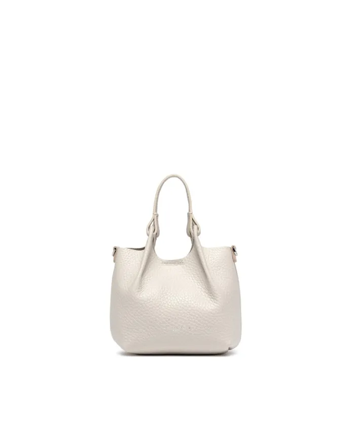 Gianni Chiarini Borsa Dua Mini in Pelle Made in Italy Sabbia