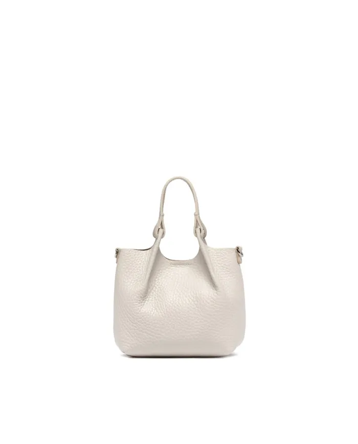 Gianni Chiarini Borsa Dua Mini in Pelle Made in Italy Sabbia