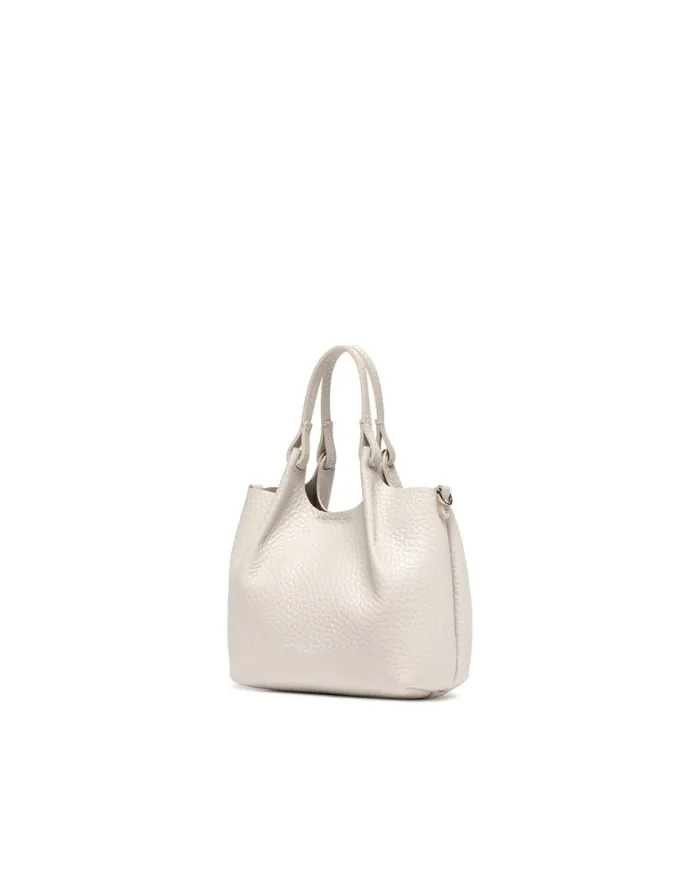 Gianni Chiarini Borsa Dua Mini in Pelle Made in Italy Sabbia