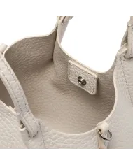 Gianni Chiarini Borsa Dua Mini in Pelle Made in Italy Sabbia