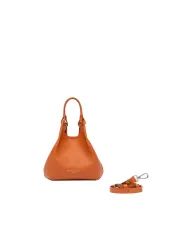 Gianni Chiarini Borsa Dua Mini in Pelle Made in Italy Arancio