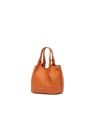 Gianni Chiarini Borsa Dua Mini in Pelle Made in Italy Arancio