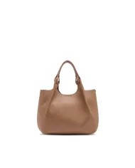 Gianni Chiarini Borsa Dua media in Pelle Made in Italy Beige