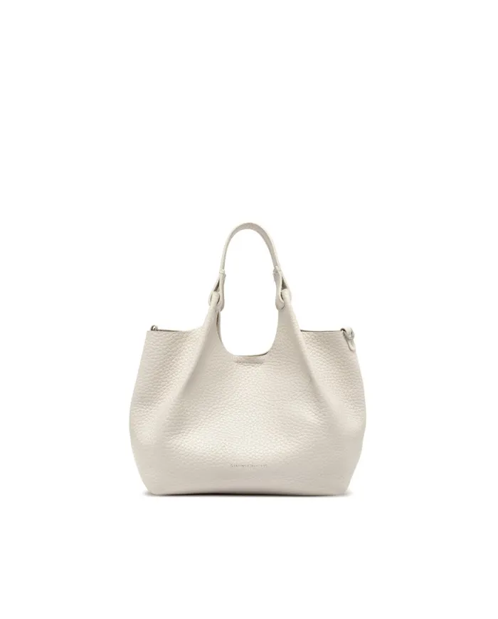 Gianni Chiarini Borsa Dua media in Pelle Made in Italy Sabbia
