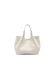 Gianni Chiarini Borsa Dua media in Pelle Made in Italy Sabbia