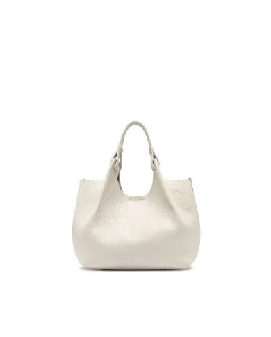 Gianni Chiarini Borsa Dua media in Pelle Made in Italy Sabbia