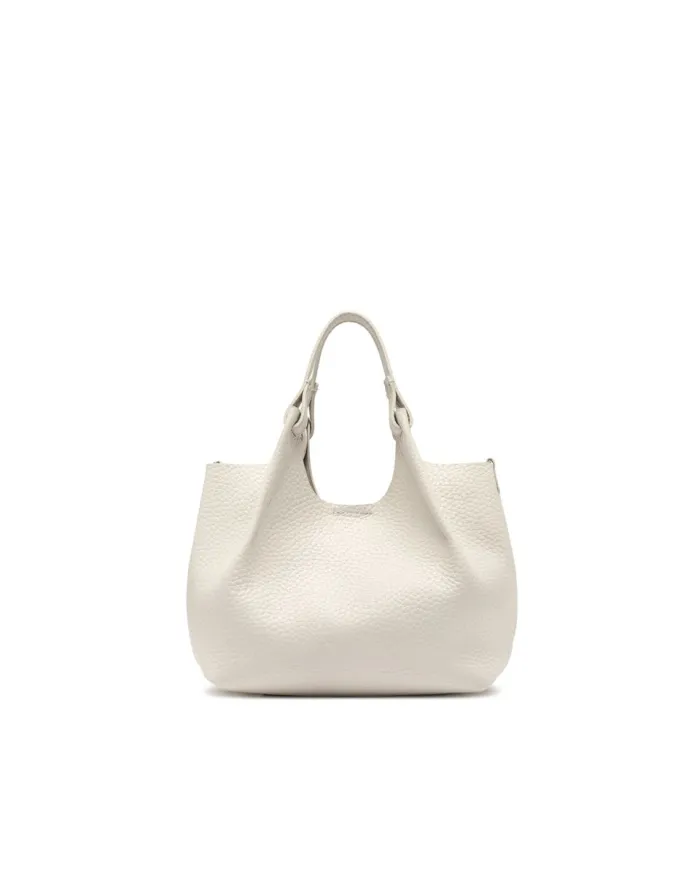 Gianni Chiarini Borsa Dua media in Pelle Made in Italy Sabbia