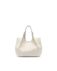 Gianni Chiarini Borsa Dua media in Pelle Made in Italy Sabbia