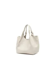 Gianni Chiarini Borsa Dua media in Pelle Made in Italy Sabbia
