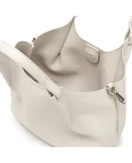 Gianni Chiarini Borsa Dua media in Pelle Made in Italy Sabbia