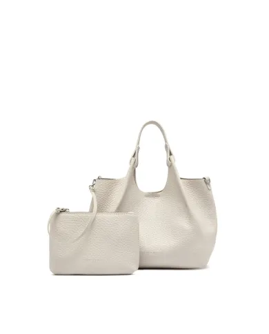 Gianni Chiarini Borsa Dua media in Pelle Made in Italy Sabbia