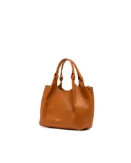 Gianni Chiarini Borsa Dua media in Pelle Made in Italy Arancio