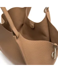 Gianni Chiarini Borsa a Spalla DUA – Pelle Made in Italy Beige