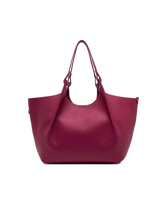 Gianni Chiarini Borsa a Spalla DUA – Pelle Made in Italy Fucsia